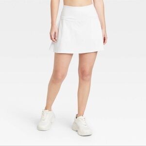 Target All in Motion White Tennis Skirt, Large